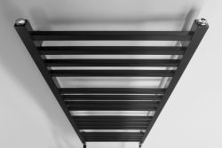 METRO grzejnik łazienkowy 500x1200 mm, czarny mat