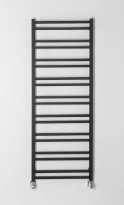 METRO DOS grzejnik łazienkowy 550x1430 mm, czarny mat