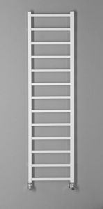 METRO LIGHT grzejnik łazienkowy 400x1500 mm, biały