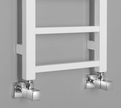 METRO LIGHT grzejnik łazienkowy 300x1140 mm, biały