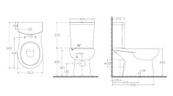 rysunek techniczny kompakt wc 66,5 cm głębokości.JPG