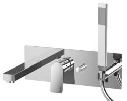 Bateria wannowa podtynkowa zespolona Paffoni Tilt TI001CR chrom