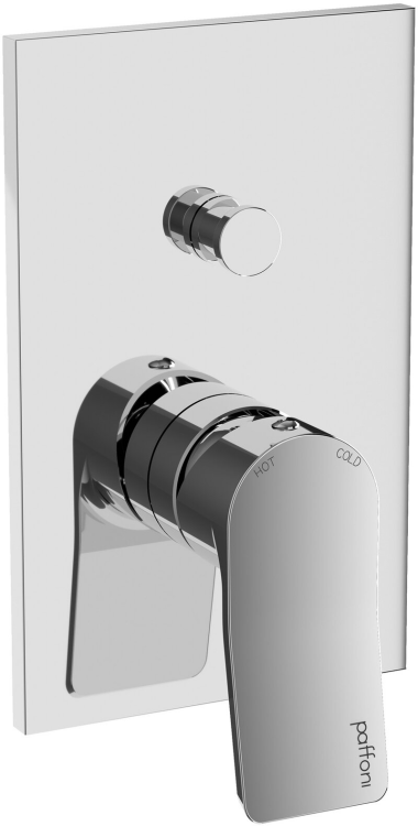 Bateria prysznicowa podtynkowa 2-drożna Paffoni Tilt TI015CR chrom