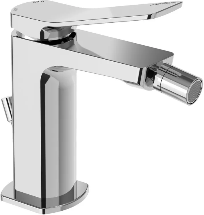 Bateria bidetowa stojąca 13 cm z korkiem Paffoni Tilt TI131KCR