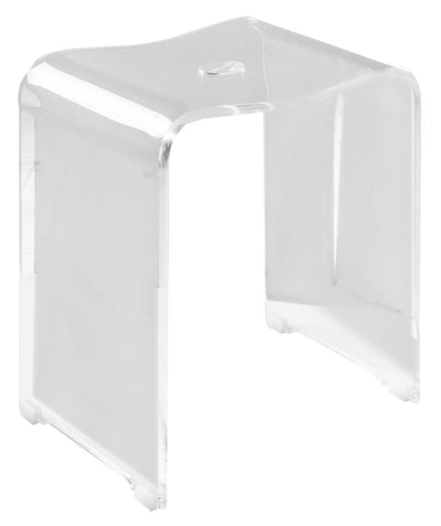 TRENDY taboret łazienkowy 40x48x27,5cm, jasne