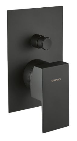 Przejdź do produktu SPECTRE bateria prysznicowa podtynkowa, 2 wyjścia, czarny mat