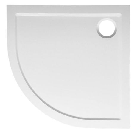 Przejdź do produktu ELSE brodzik kompozytowy 90x90cm, półokrągły, R550, biały