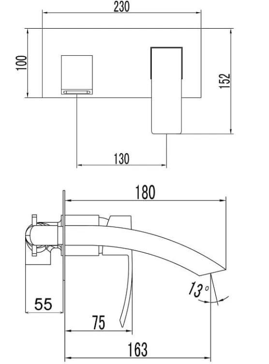 rysunek techniczny bateria podtynkowa chrom z wylewką.JPG