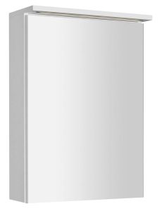 KAWA STRIP szafka z lustrem, oświetlenie LED 50x70x22cm, biały