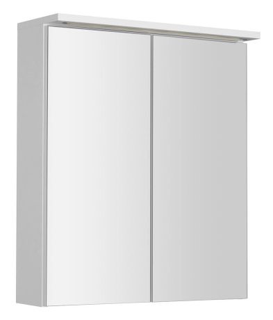 Przejdź do produktu KAWA STRIP szafka z lustrem, oświetlenie LED 60x70x22cm, biały