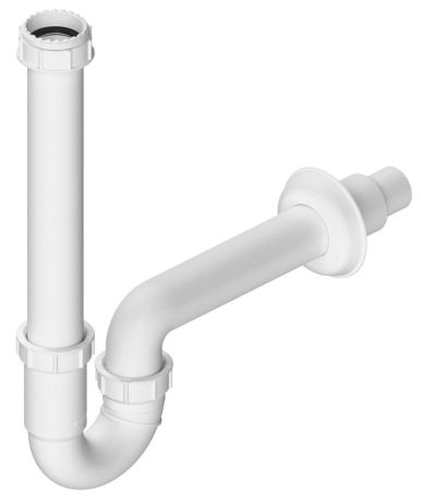 Przejdź do produktu Syfon umywalkowy U 5/4", DN40/32, biały
