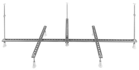 Przejdź do produktu Stelaż do wanny narożnej 140x140cm