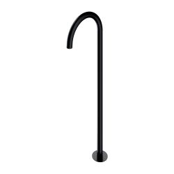 Czarna bateria wannowa wolnostojąca 71 cm Omnires Y WWYBL