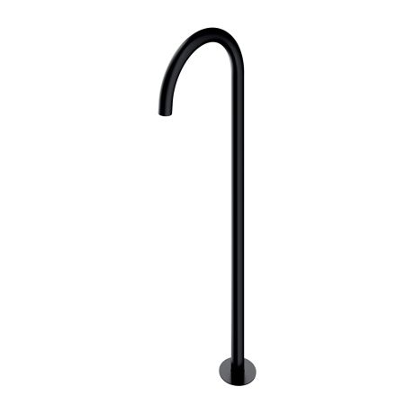 Przejdź do produktu Czarna bateria wannowa wolnostojąca 71 cm Omnires Y WWYBL