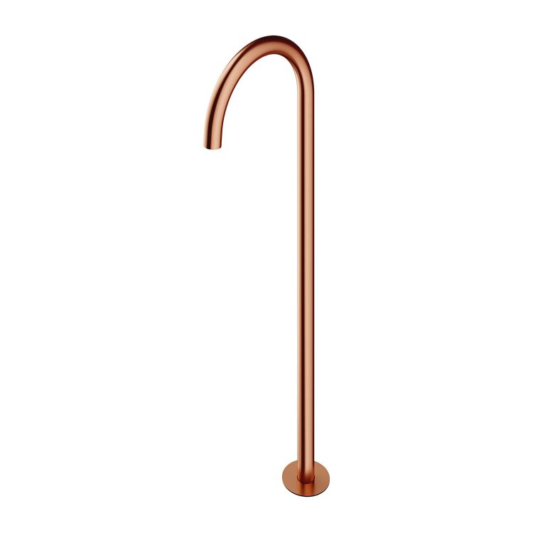 Bateria wannowa wolnostojąca 71 cm Omnires Y WWYCPB miedź szczotkowana