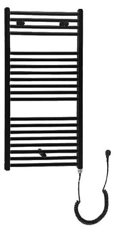 Przejdź do produktu DIRECT-E grzejnik elektryczny 450x960 mm, 300 W, czarny