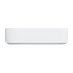 Umywalka nablatowa owalna 53x32 cm Omnires MESA MESA530BM biały mat