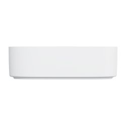 Umywalka nablatowa owalna 46x31 cm Omnires MESA MESA460BM biały mat