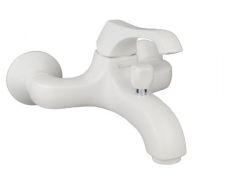 Bateria wannowa ścienna Emmevi Ares 76001BO biały mat