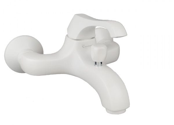 Bateria wannowa ścienna Emmevi Ares 76001BO biały mat