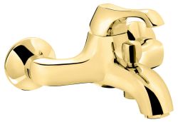 Bateria wannowa ścienna Emmevi Ares 76001OR złoty połysk