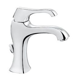 Bateria umywalkowa 18 cm z korkiem Emmevi Ares 76003CR chrom