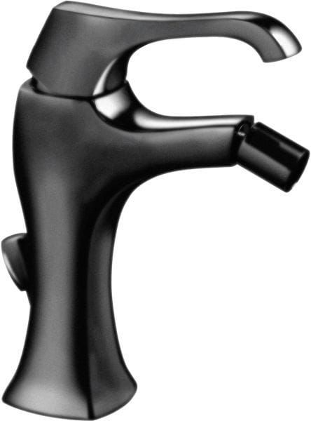 Bateria bidetowa z korkiem Emmevi Ares 76004NO czarny mat