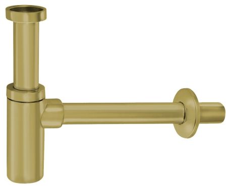 Przejdź do produktu Syfon umywalkowy 5/4", odpływ 32mm, złoto mat
