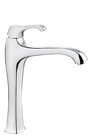 Bateria umywalkowa wysoka z korkiem Emmevi Ares 76006CR chrom