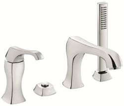 Bateria wannowa 4-otworowa Emmevi Ares 76120CR chrom