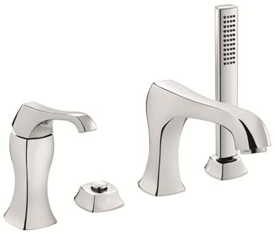 Bateria wannowa 4-otworowa Emmevi Ares 76120CR chrom