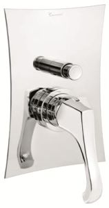Bateria prysznicowa Retro z przełącznikiem Emmevi Ares 76019CR chrom połysk