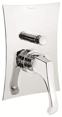 Bateria prysznicowa Retro z przełącznikiem Emmevi Ares 76019CR chrom połysk