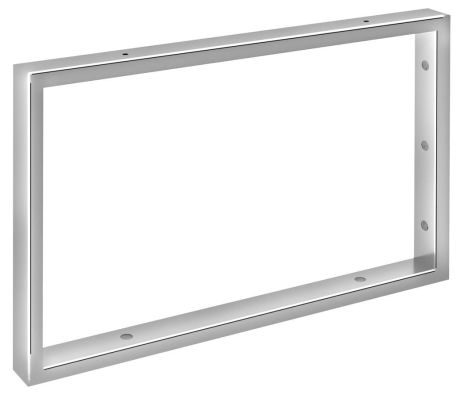 Przejdź do produktu Wspornik 490x330x40mm, stal, chrom, 1 sztuka