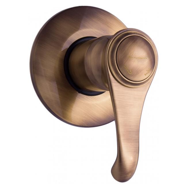 Bateria prysznicowa 1-drożna Emmevi Tiffany 6009BR bronzo