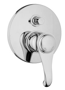Bateria prysznicowa 2-drożna z przełącznikiem Emmevi Tiffany 6019CR chrom