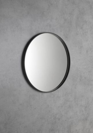 Przejdź do produktu NOTION lustro w ramie, ø 70cm, czarny mat