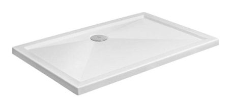 Przejdź do produktu Brodzik prostokątny płaski 100x80 cm Goliat Polimat 00351
