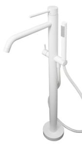 Bateria wannowa wolnostojąca 93 cm kompletna Light LIG032BO biały mat