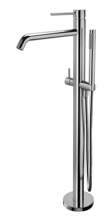 Bateria wannowa wolnostojąca 93 cm kompletna Light LIG032CR chrom