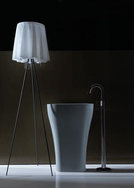 AQUATECH umywalka ceramiczna wolnostojąca 60x85x40cm