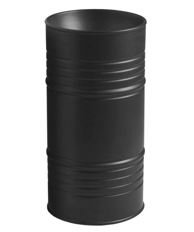 BARREL umywalka ceramiczna wolnostojąca 42x90x42cm, czarny mat