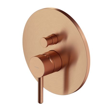 Przejdź do produktu Y bateria prysznicowo-wannowa podtynkowa Omnires Y1235CPB miedź szczotkowana