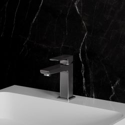 Bateria umywalkowa stojąca 15 cm Omnires PARMA PM7410IN nikiel