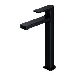 Bateria umywalkowa wysoka 28 cm Omnires Baretti BA7812BL czarny