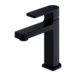 Bateria umywalkowa stojąca 15 cm Omnires Baretti BA7810BL czarny mat