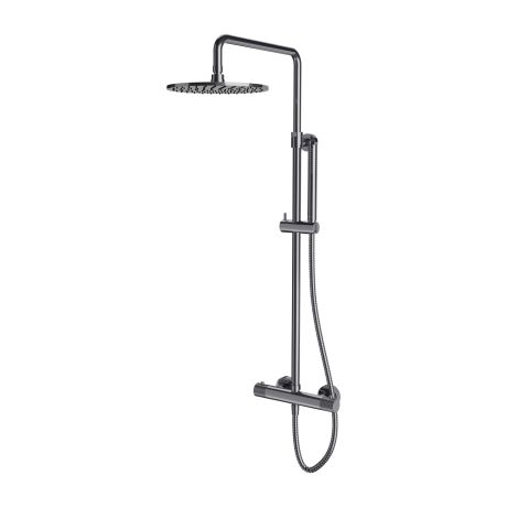 Przejdź do produktu System prysznicowy termostatyczny Omnires Contour CT8044CR chrom