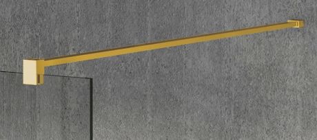 Przejdź do produktu VARIO GOLD MATT jednoczęściowa kabina przysznicowa Walk-In, szkło matowe, 700 mm