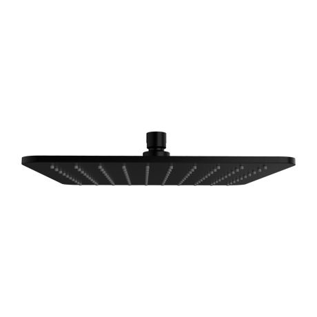 Przejdź do produktu Deszczownica 25x25 cm Omnires SLIMLINE WG225/OBL czarny mat