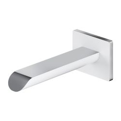 Wylewka wannowa ścienna 20 cm Omnires WDSACRAMENTOCRB chrom/biały